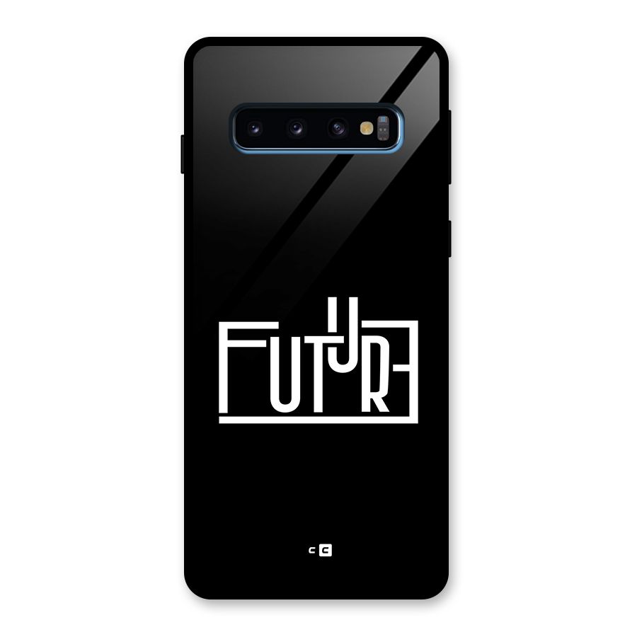 Future Type Glass Back Case for Galaxy S10