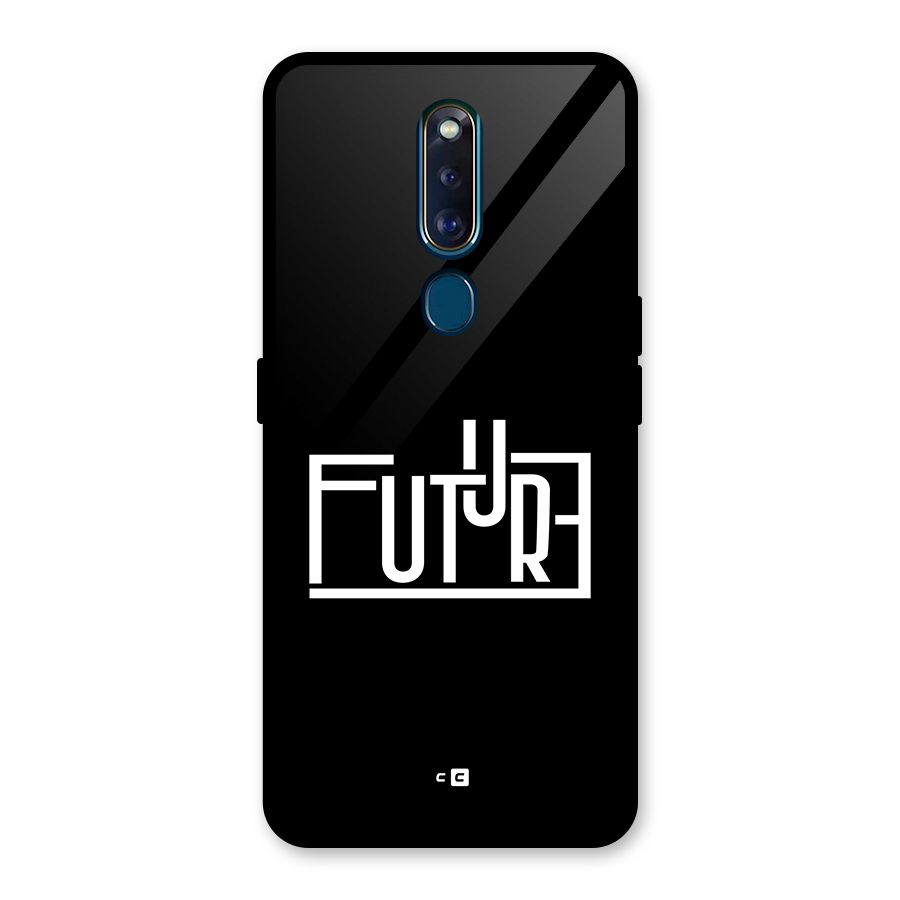 Future Type Glass Back Case for Oppo F11 Pro
