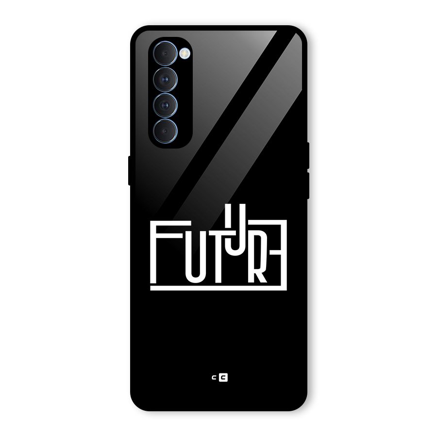 Future Type Glass Back Case for Oppo Reno4 Pro