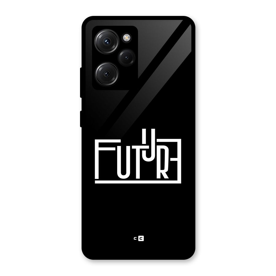 Future Type Glass Back Case for Poco X5 Pro