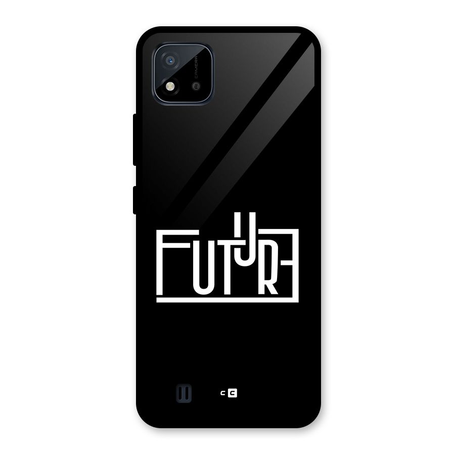 Future Type Glass Back Case for Realme C11 2021