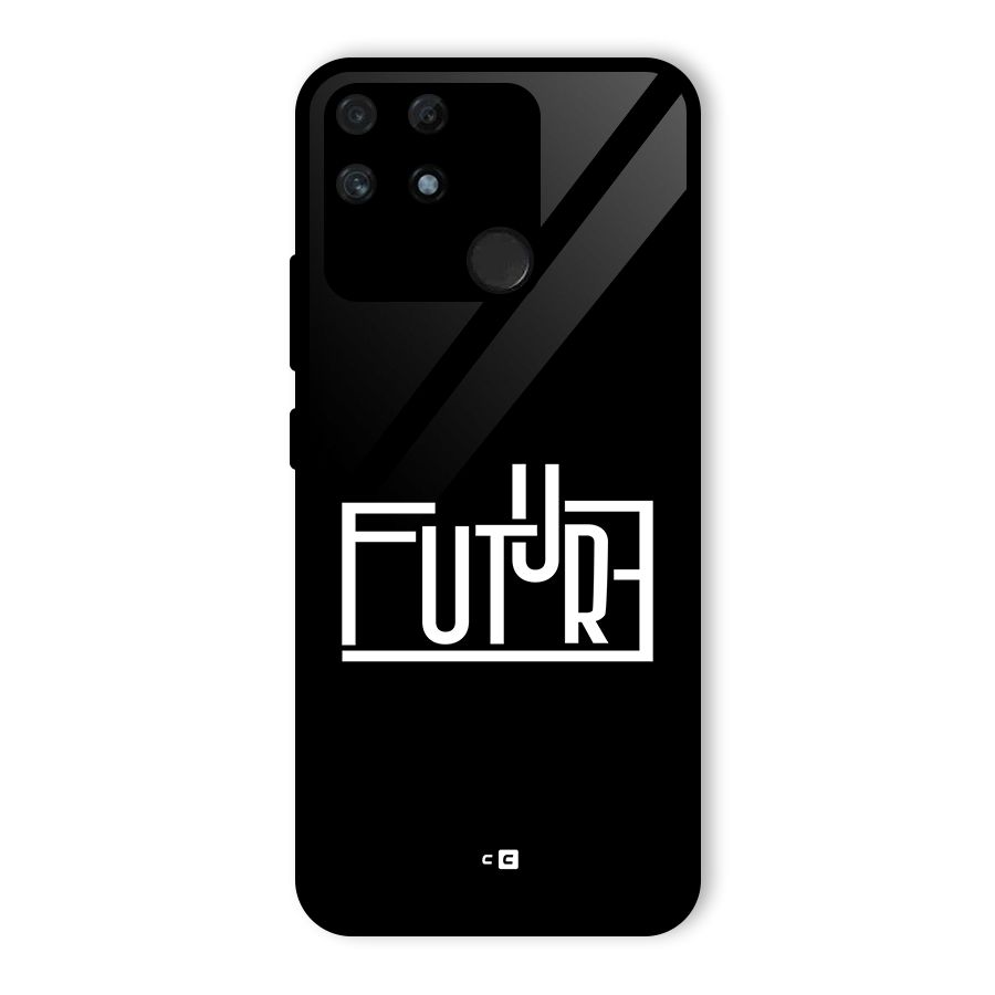 Future Type Glass Back Case for Realme Narzo 50A