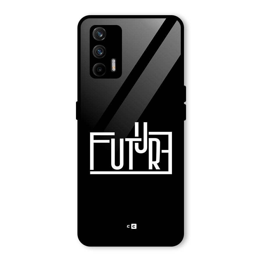 Future Type Glass Back Case for Realme X7 Max