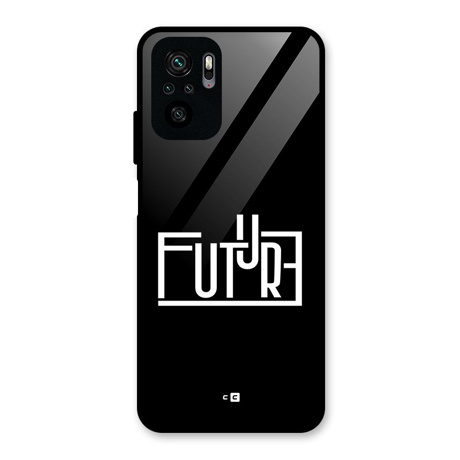 Future Type Glass Back Case for Redmi Note 10S