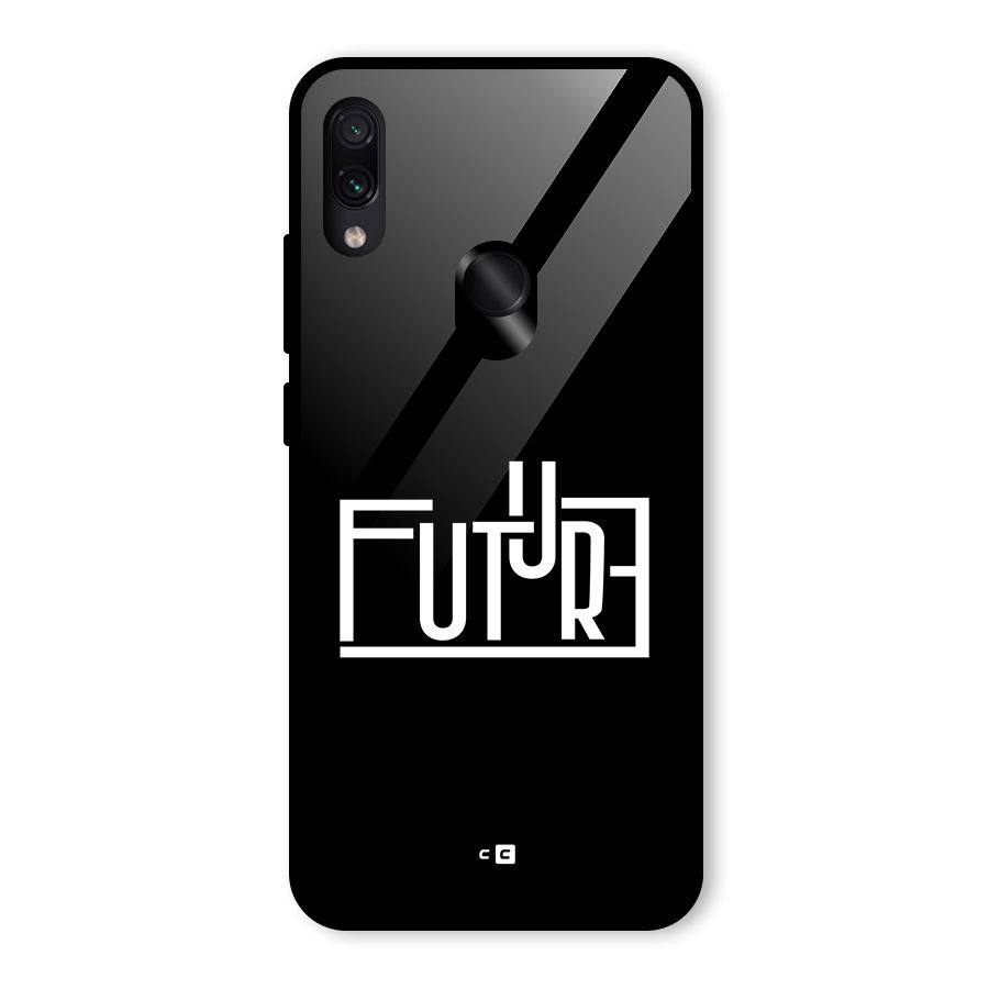 Future Type Glass Back Case for Redmi Note 7