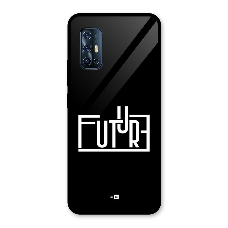 Future Type Glass Back Case for Vivo V17