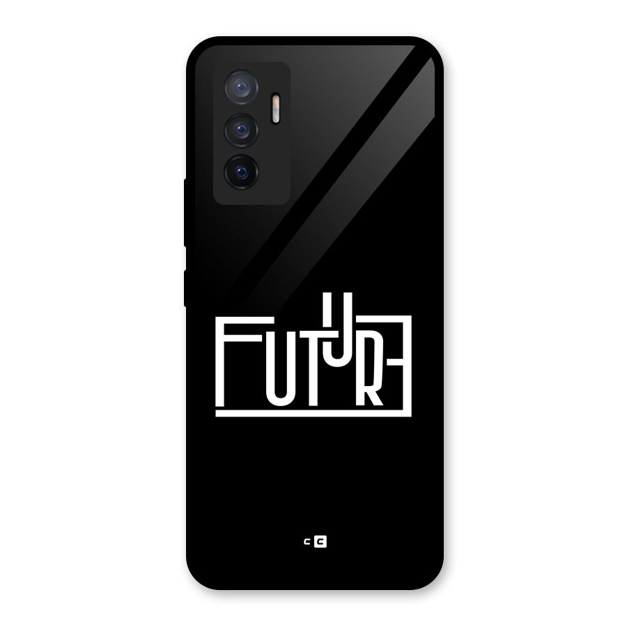 Future Type Glass Back Case for Vivo V23e
