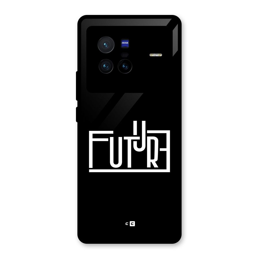 Future Type Glass Back Case for Vivo X80
