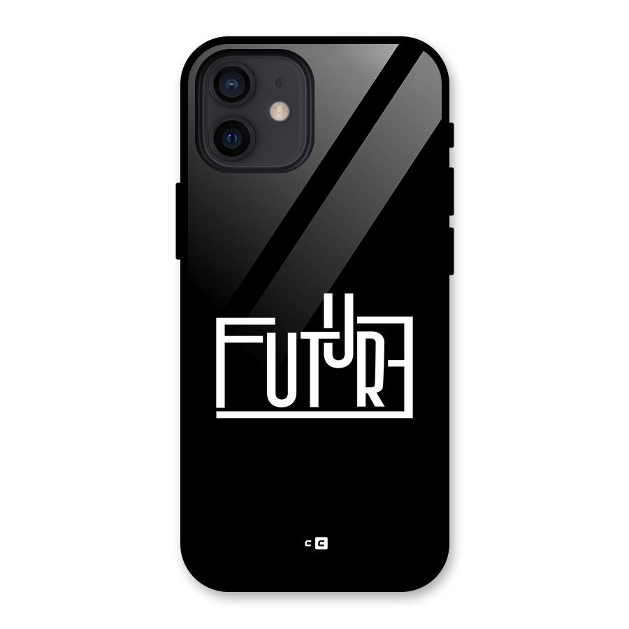 Future Type Glass Back Case for iPhone 12