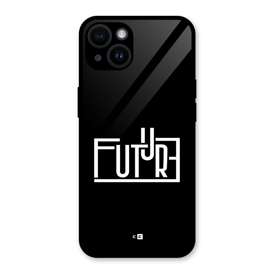 Future Type Glass Back Case for iPhone 14