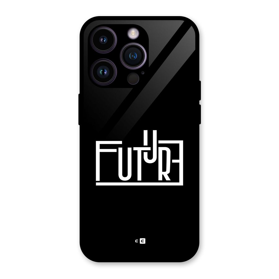 Future Type Glass Back Case for iPhone 14 Pro