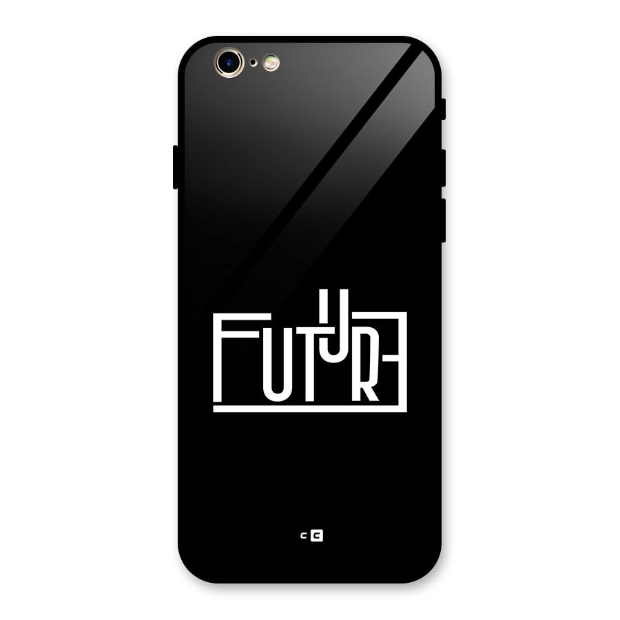 Future Type Glass Back Case for iPhone 6 6S