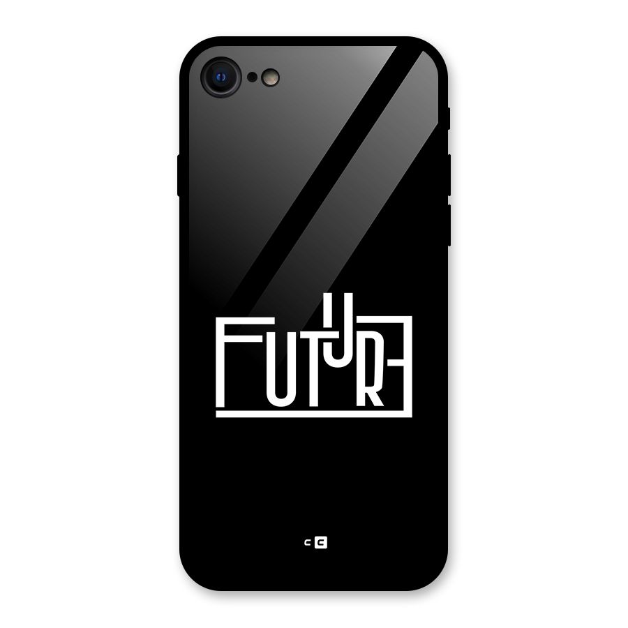 Future Type Glass Back Case for iPhone 7