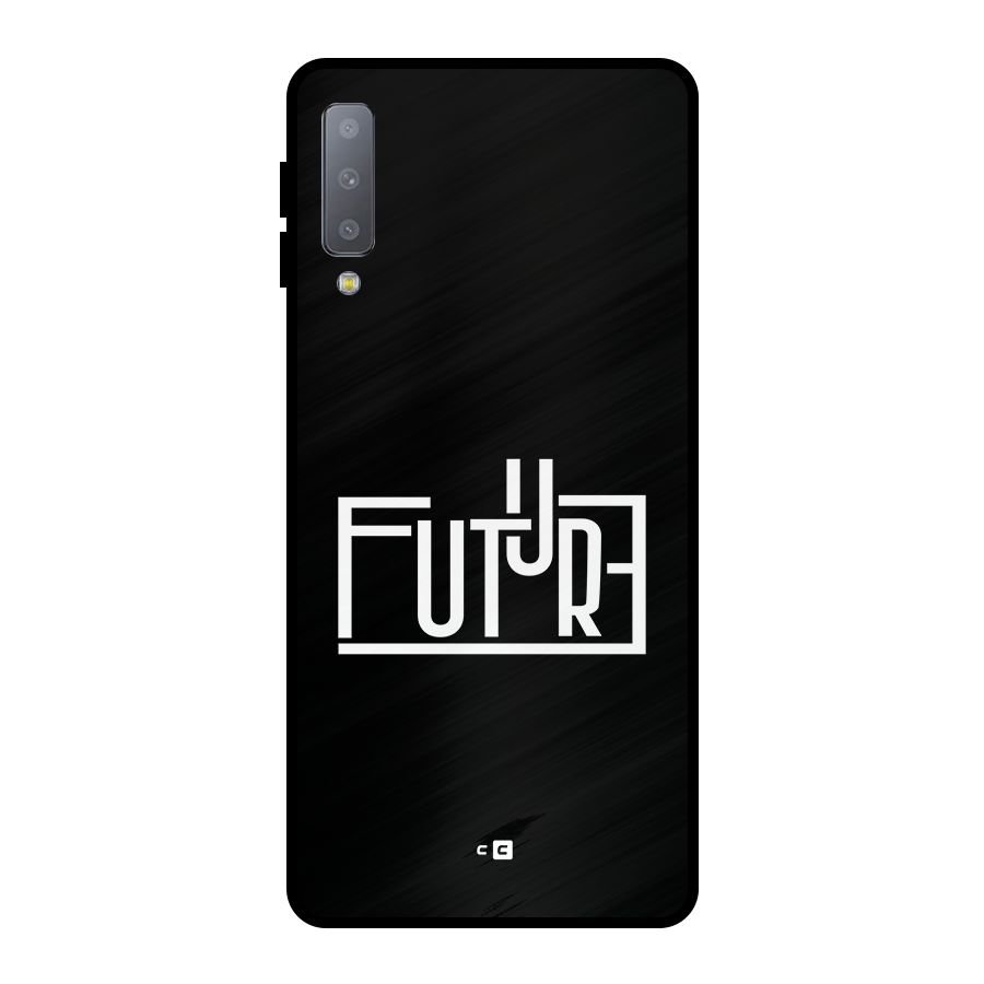 Future Type Metal Back Case for Galaxy A7 (2018)