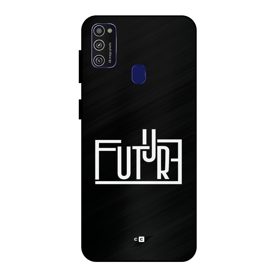 Future Type Metal Back Case for Galaxy M21