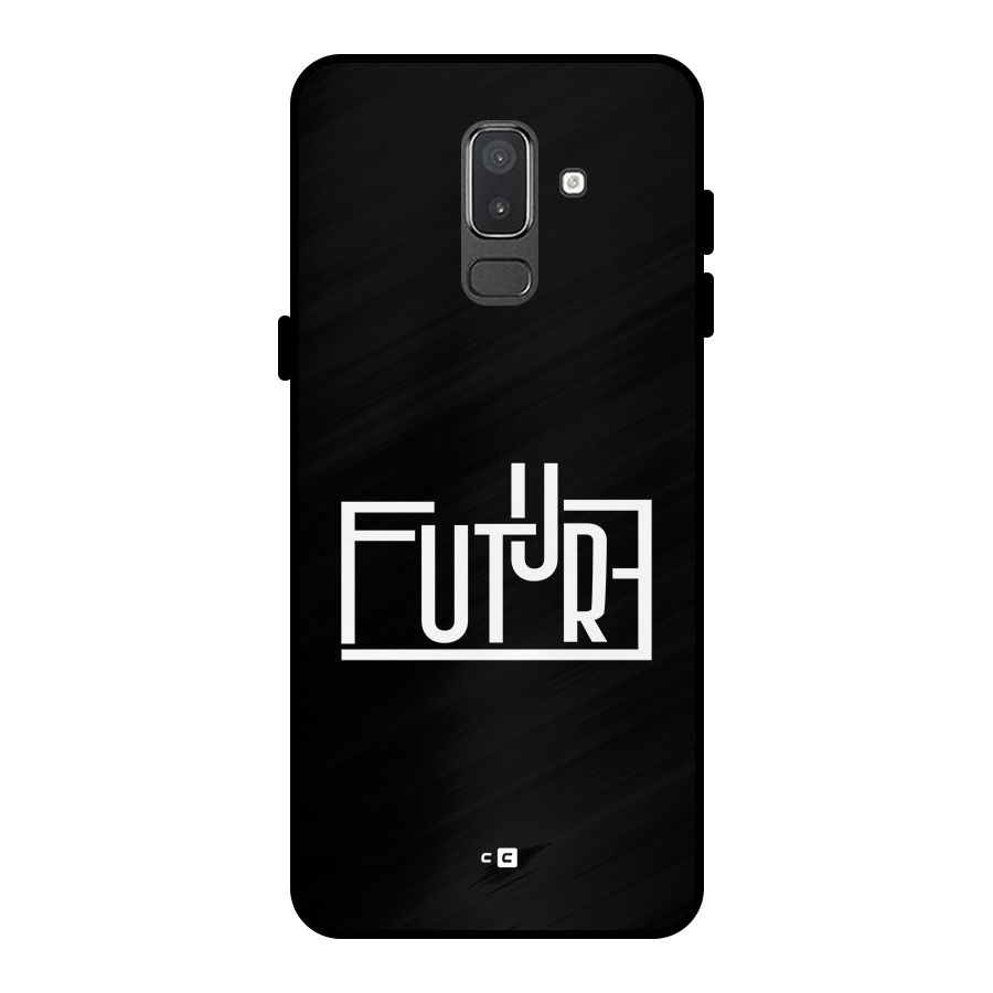 Future Type Metal Back Case for Galaxy On8 (2018)