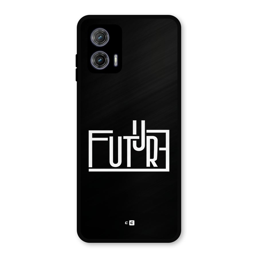 Future Type Metal Back Case for Moto G73
