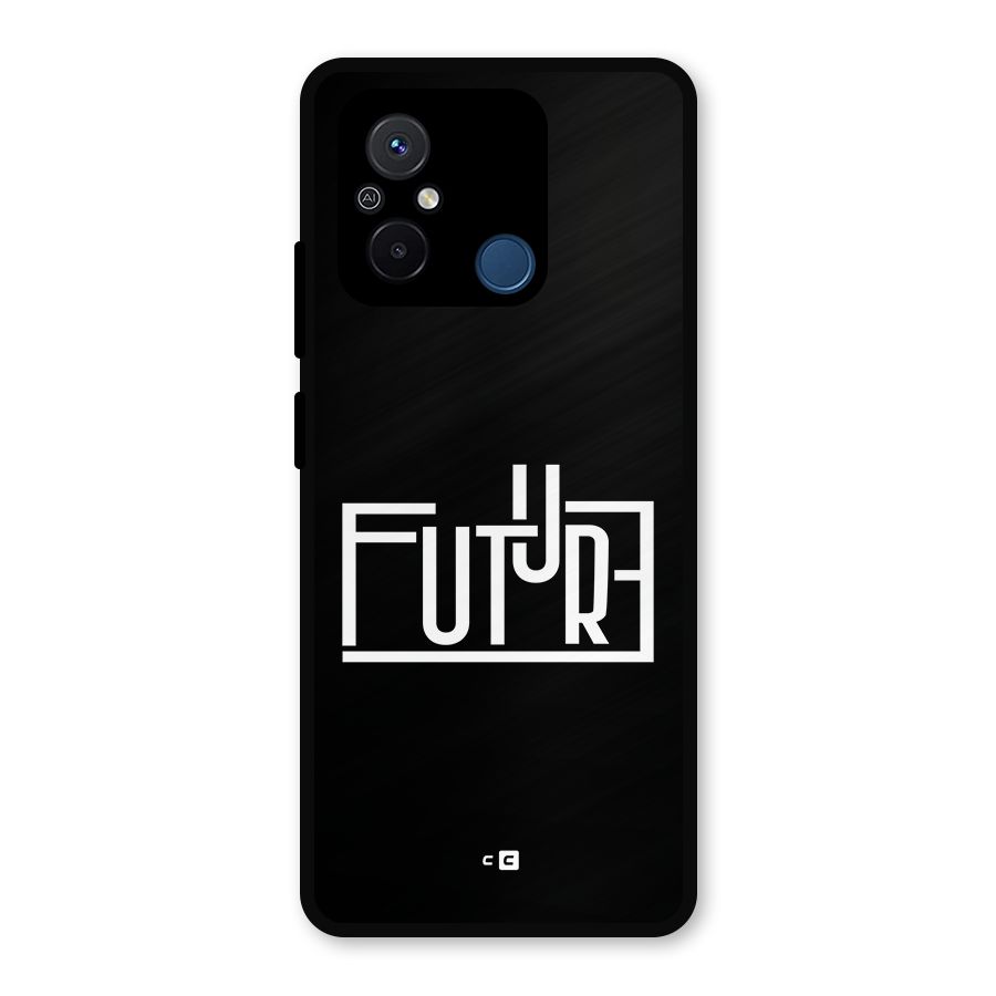 Future Type Metal Back Case for Poco C55