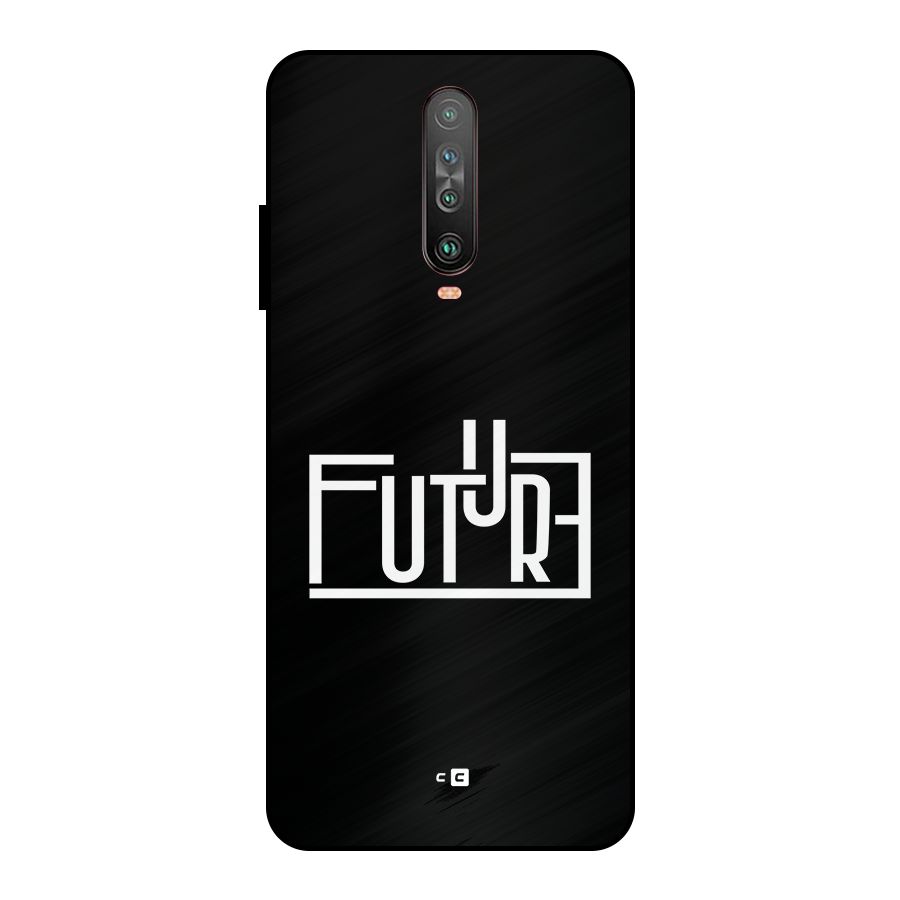 Future Type Metal Back Case for Poco X2