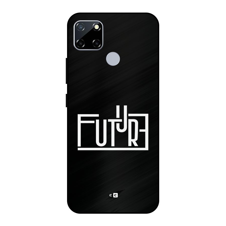 Future Type Metal Back Case for Realme Narzo 30A