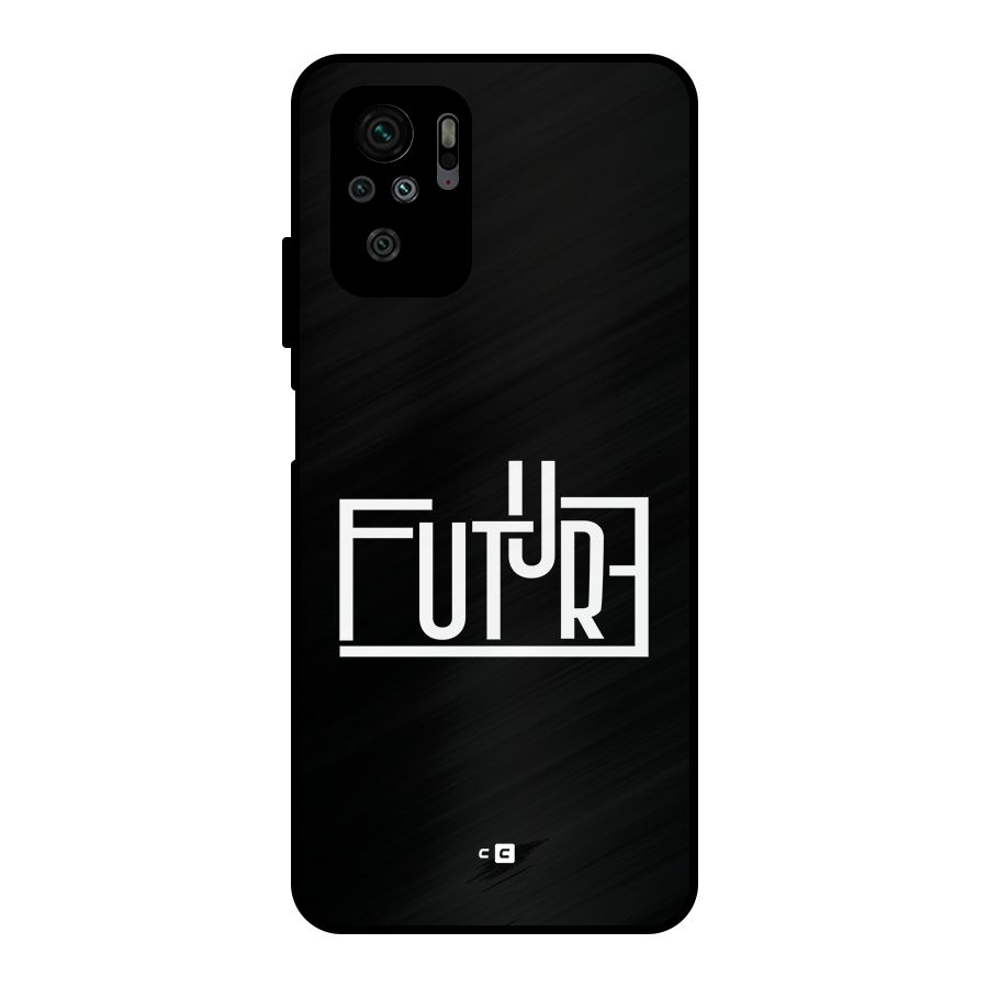 Future Type Metal Back Case for Redmi Note 10S