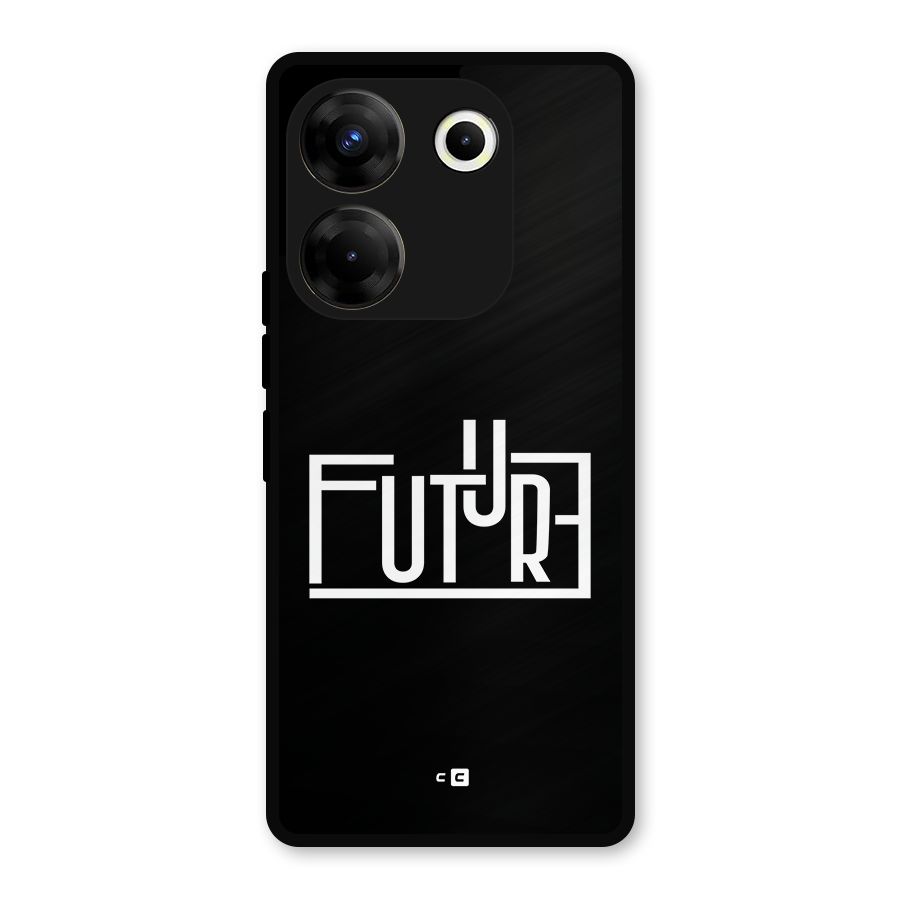 Future Type Metal Back Case for Tecno Camon 20