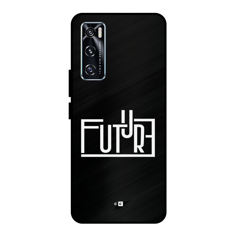 Future Type Metal Back Case for Vivo V20 SE