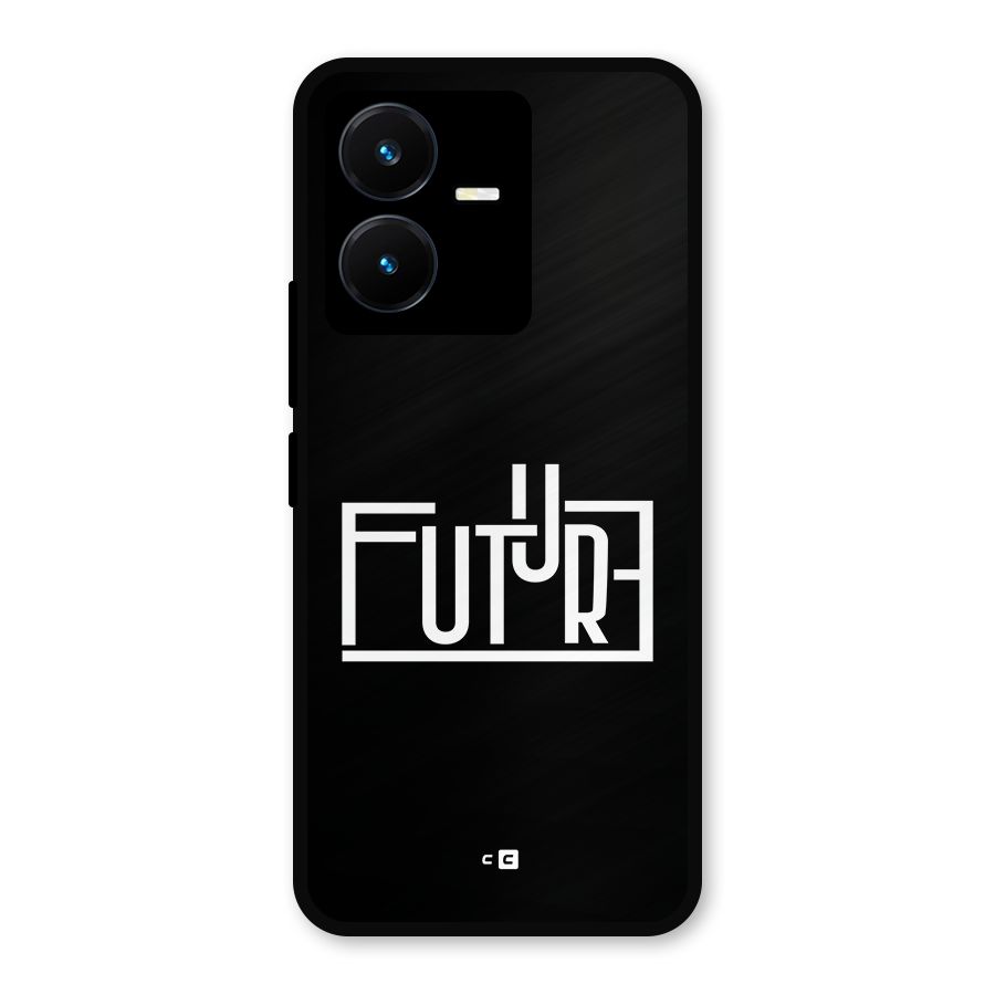 Future Type Metal Back Case for Vivo Y22s