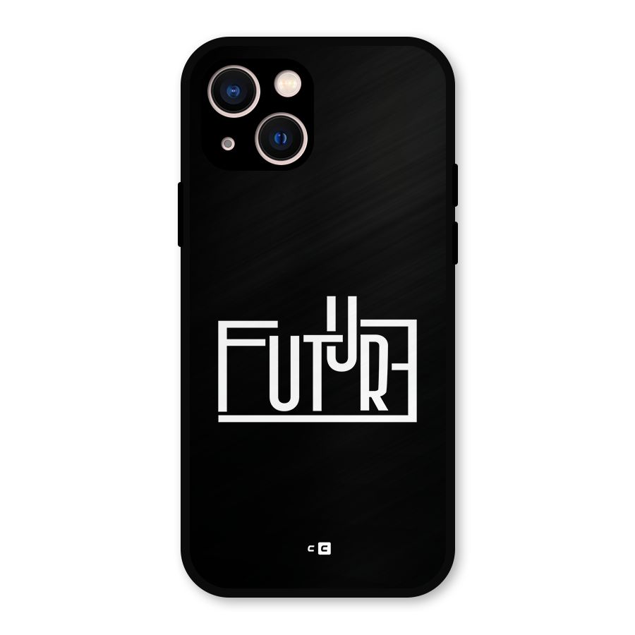 Future Type Metal Back Case for iPhone 13