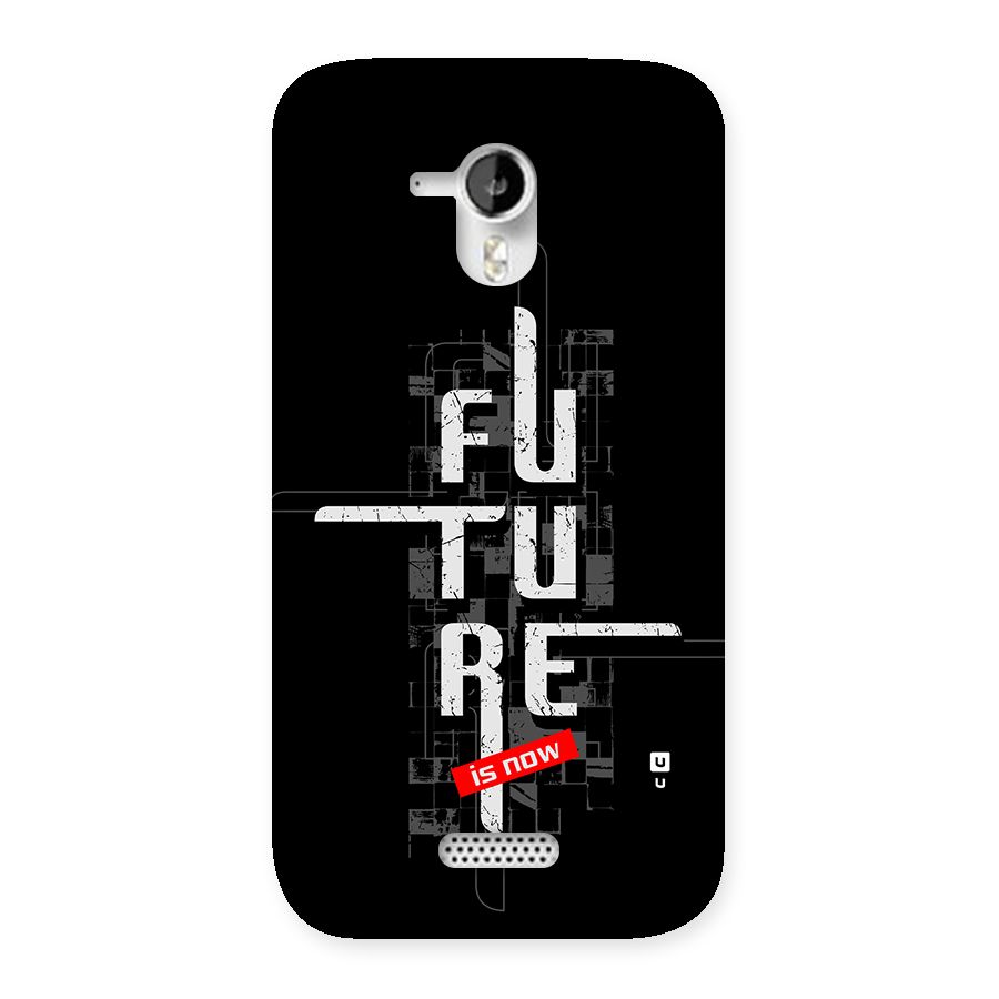 Future is Now Back Case for Canvas HD A116