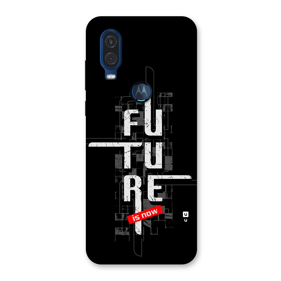 Future is Now Back Case for Motorola One Vision