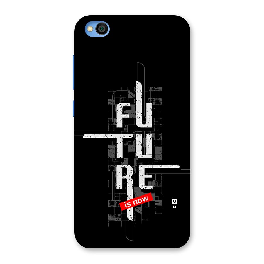 Future is Now Back Case for Redmi Go