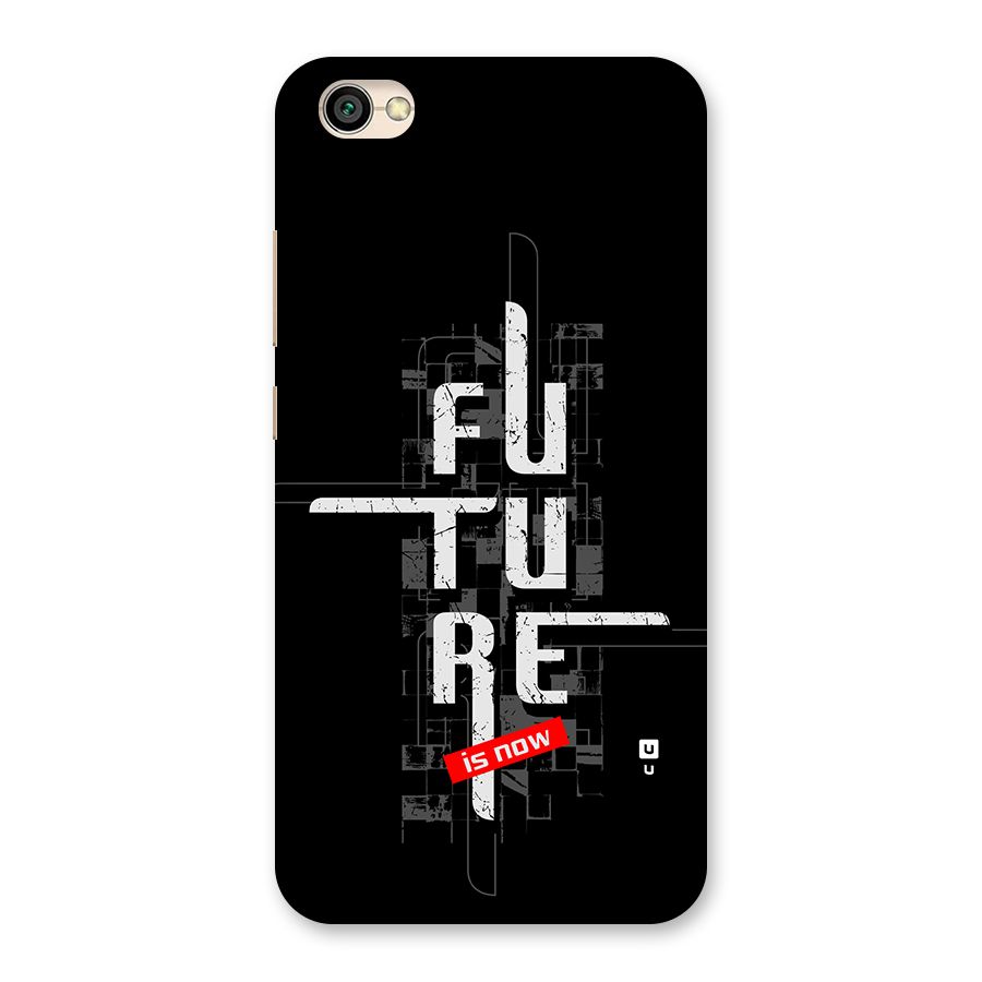 Future is Now Back Case for Redmi Y1 Lite