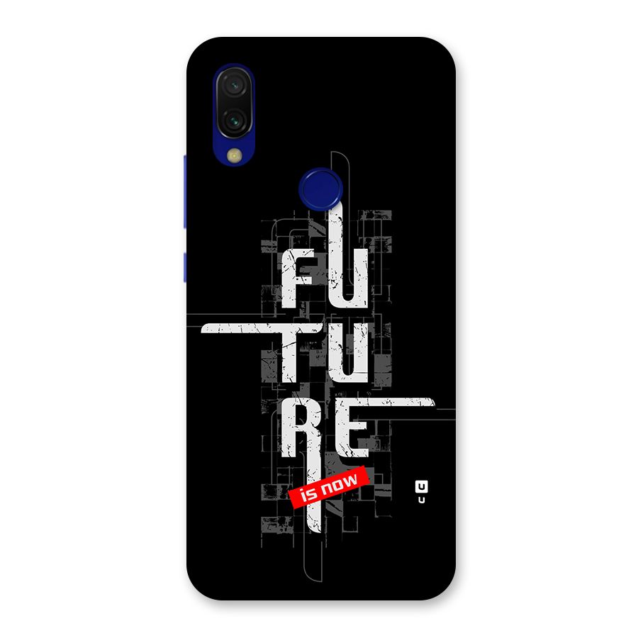 Future is Now Back Case for Redmi Y3