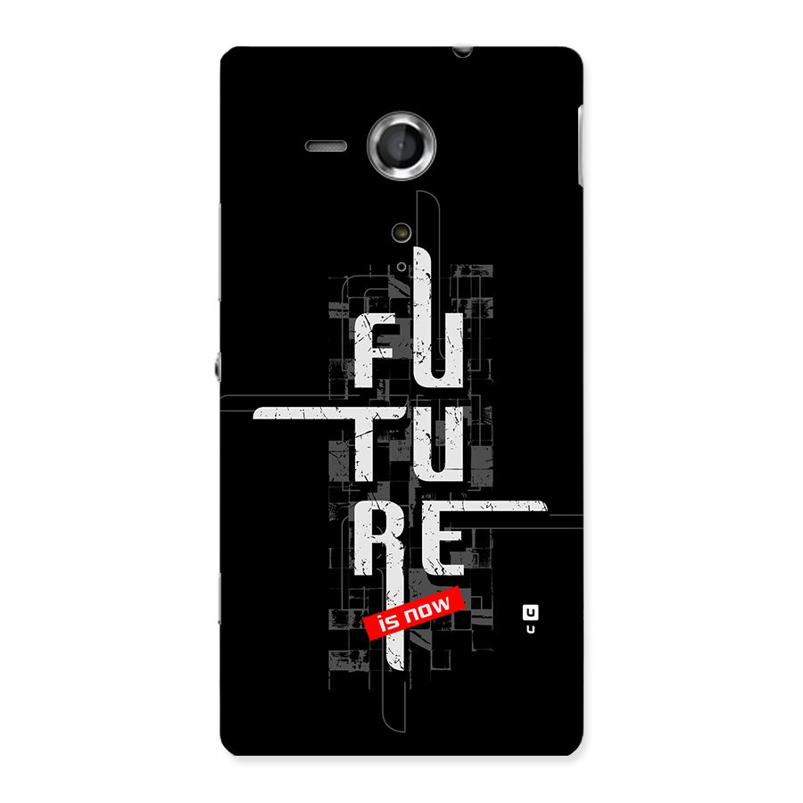 Future is Now Back Case for Xperia Sp