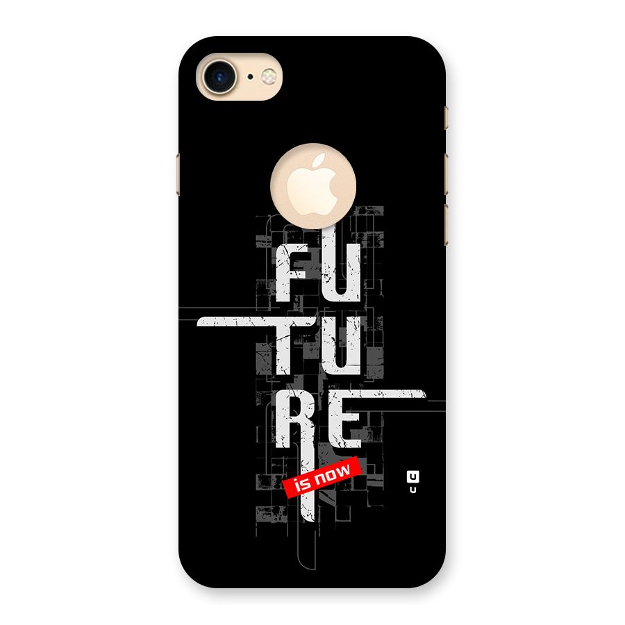Future is Now Back Case for iPhone 7 Logo Cut