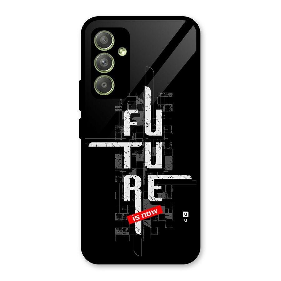 Future is Now Glass Back Case for Galaxy A54
