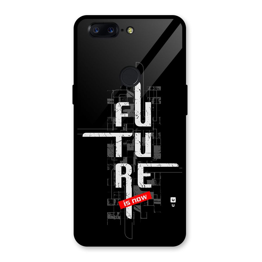 Future is Now Glass Back Case for OnePlus 5T