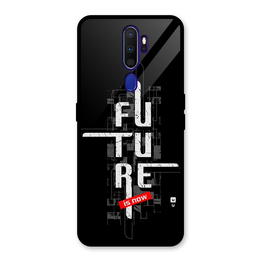Future is Now Glass Back Case for Oppo A9 (2020)