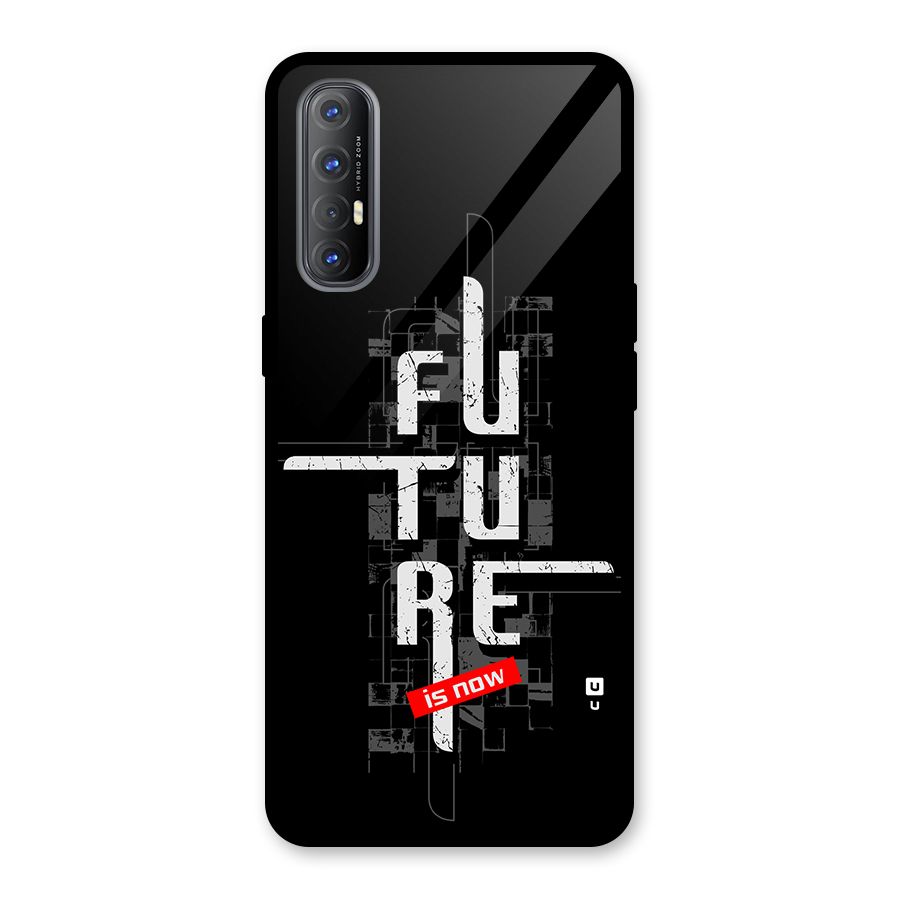 Future is Now Glass Back Case for Oppo Reno3 Pro