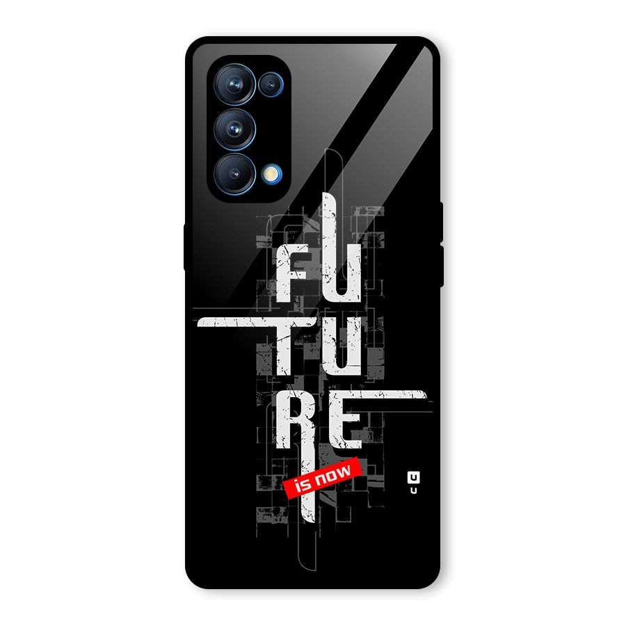 Future is Now Glass Back Case for Oppo Reno5 Pro 5G