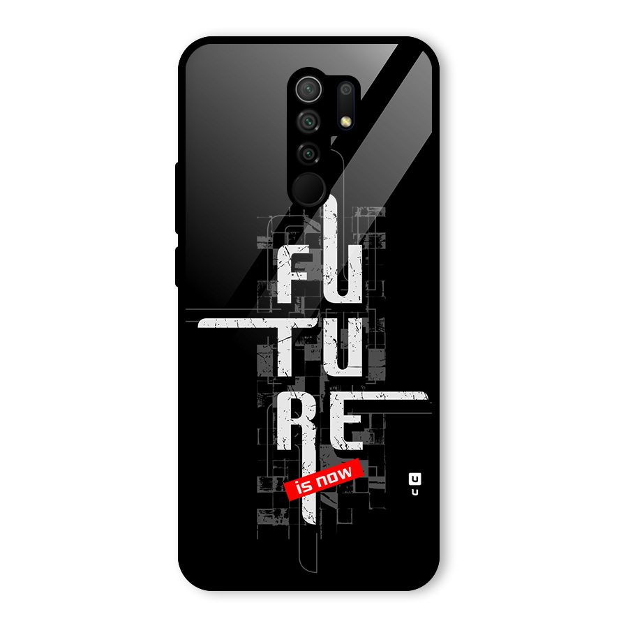 Future is Now Glass Back Case for Poco M2