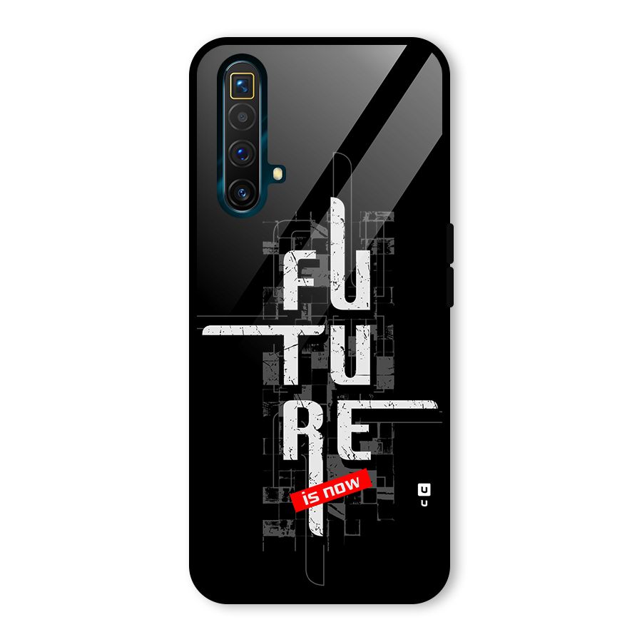 Future is Now Glass Back Case for Realme X3