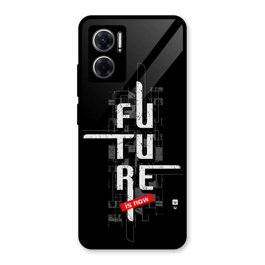 Future is Now Glass Back Case for Redmi 11 Prime 5G