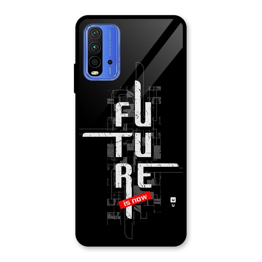 Future is Now Glass Back Case for Redmi 9 Power