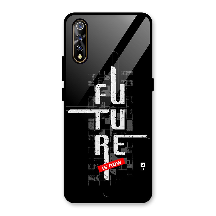 Future is Now Glass Back Case for Vivo S1