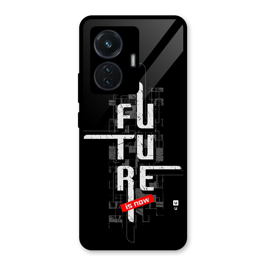 Future is Now Glass Back Case for Vivo T1 44W