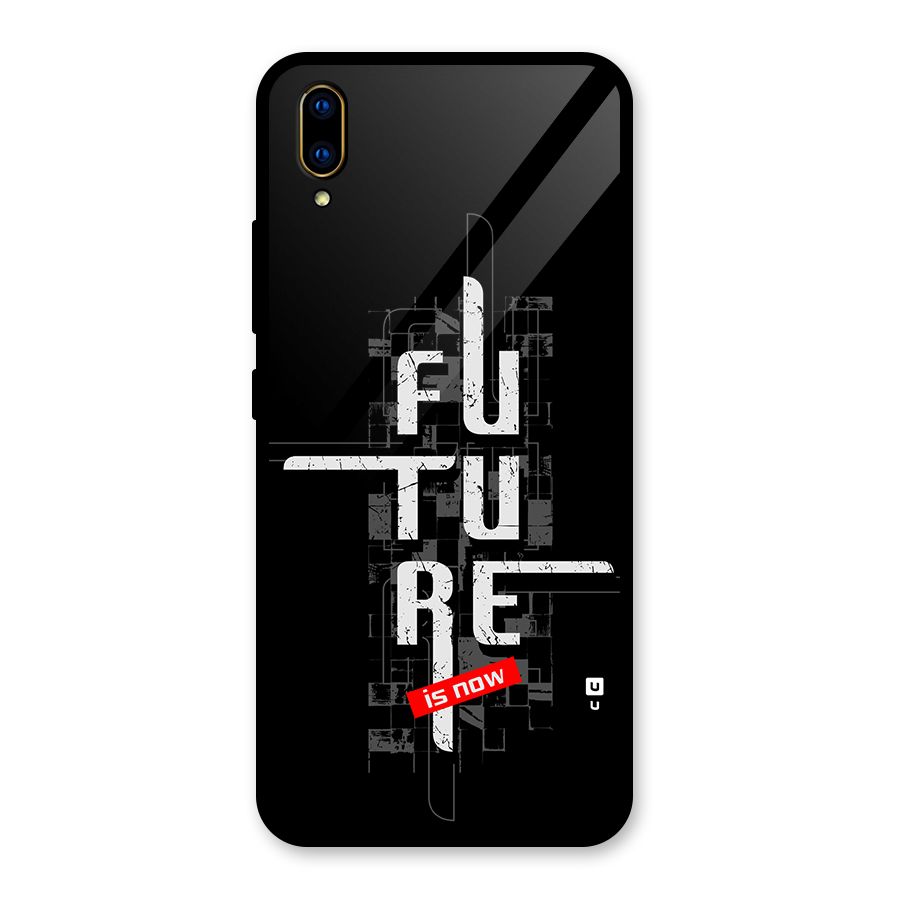 Future is Now Glass Back Case for Vivo V11 Pro