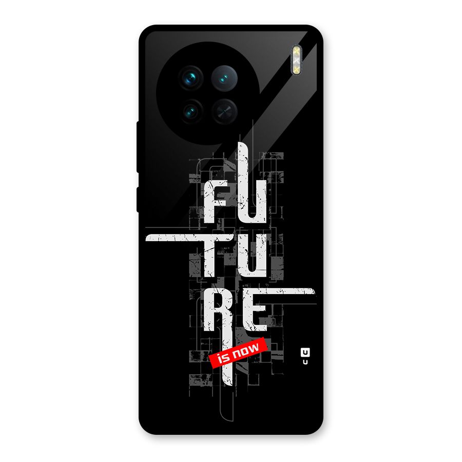 Future is Now Glass Back Case for Vivo X90