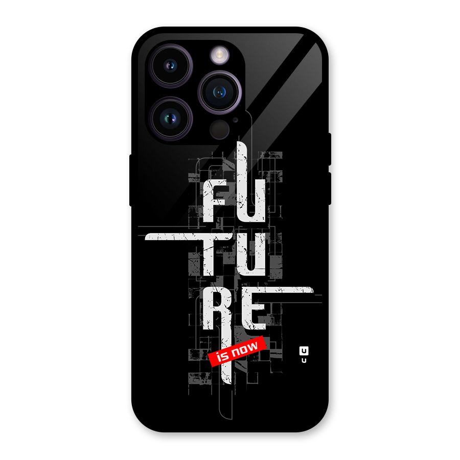 Future is Now Glass Back Case for iPhone 14 Pro